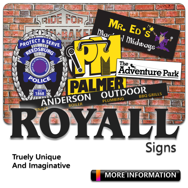 Royall Metal Signs