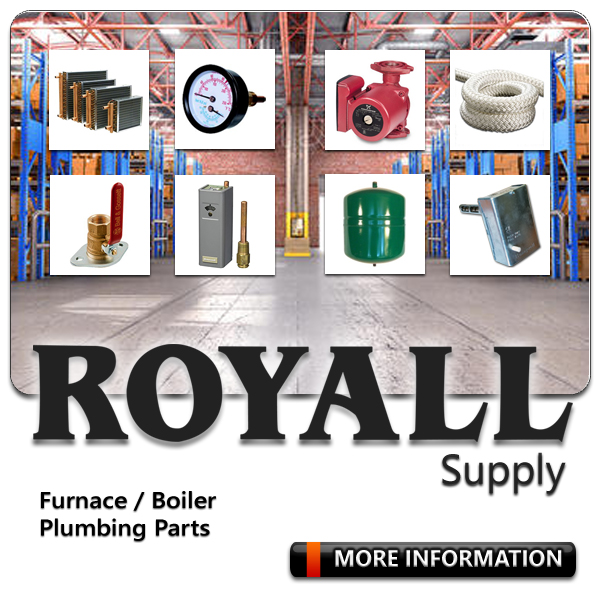 Royall 8150 Indoor Wood Furnace - 150,000 btu